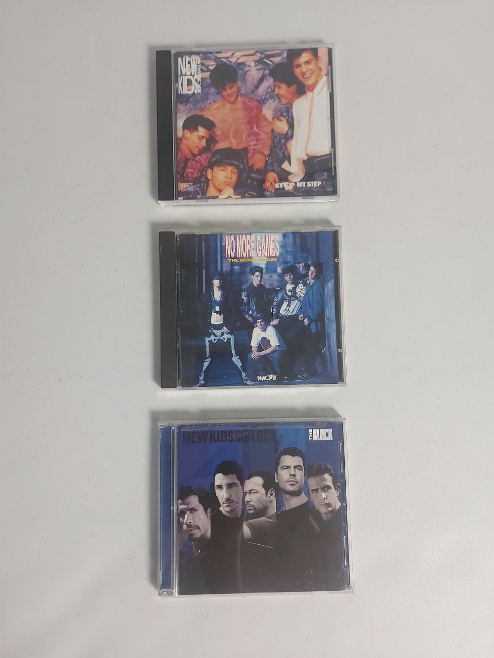 ​New Kids On The Block CD Lot of 3 NKOTB Vintage Pop Boy Band Album Mix